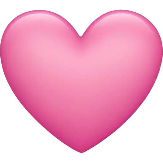 pink heart emoji
