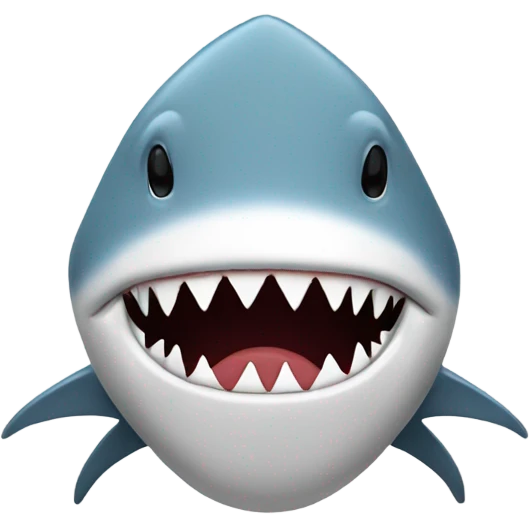 shark wearing a hoodie emoji