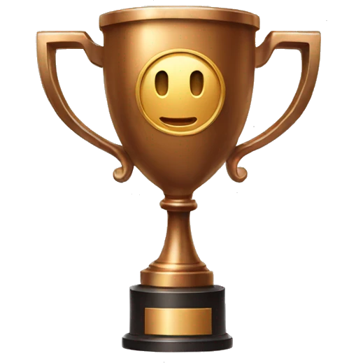 bronze trophy emoji