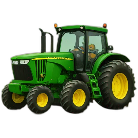 tracteur john deere emoji