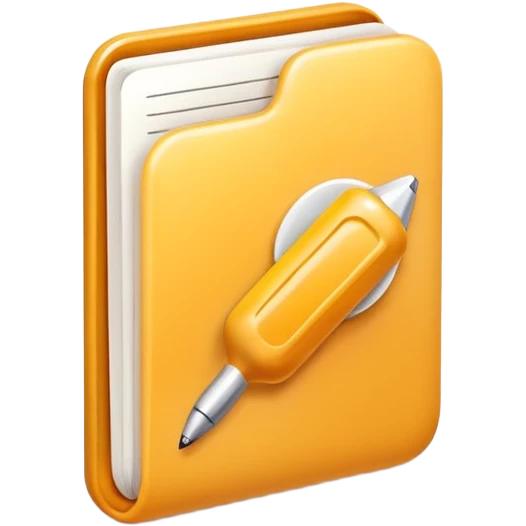 3D icon symbolizing writing a review and sharing opinions, food app context, single object, modern and clean style, soft lighting, isolated, no background emoji