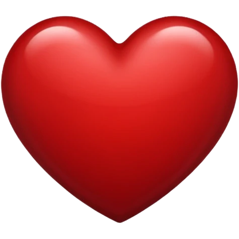 dark red heart emoji