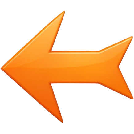 Orange arrow right emoji