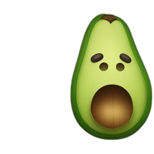 avocado moai emoji