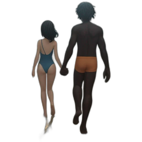 ocean love embrace on beach emoji