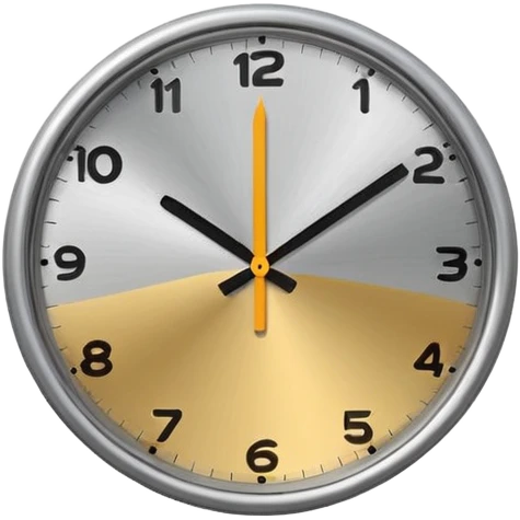 clock with a pause symbol inside emoji