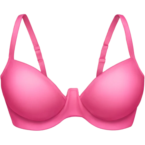 Pink bra emoji