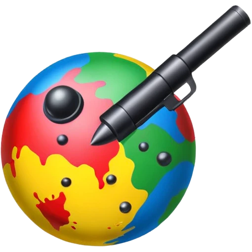 paintball bullett emoji