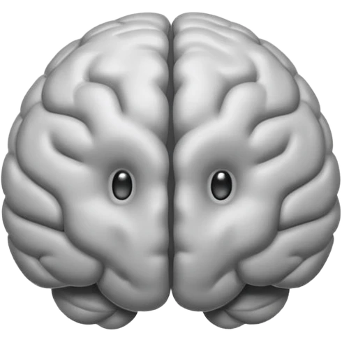 create an emoji of empty brain emoji
