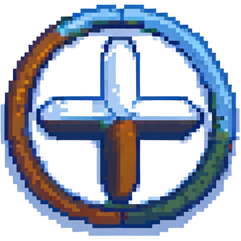 BMW logo pixel art style emoji