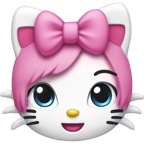 Hello kitty emoji