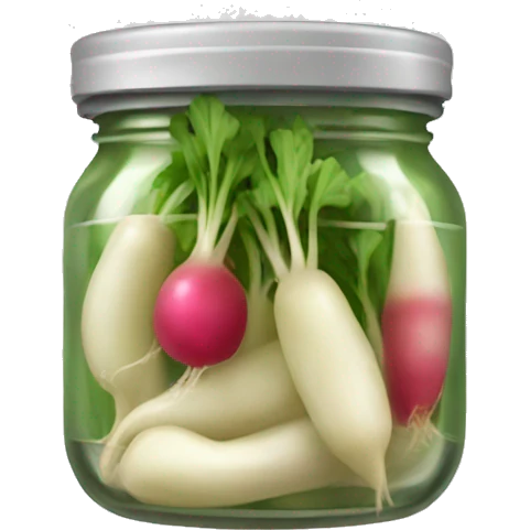 pickled radish emoji