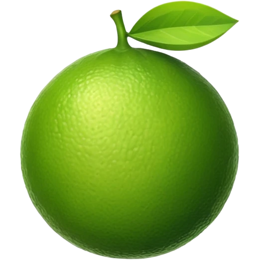 twist of lime peel emoji
