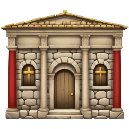 soldier barracks, roman emoji