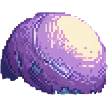 More versions of an alien planet with a purple sky in pixel art style. emoji