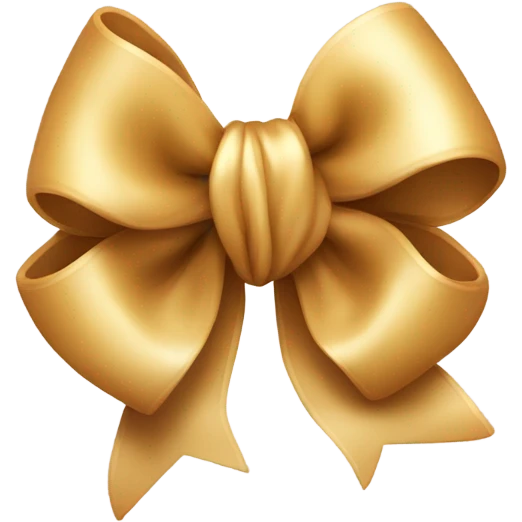 Cute bow emoji