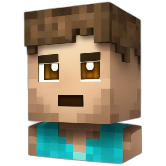 Minecraft Hypixel Steve emoji