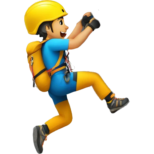 speed climbing emoji