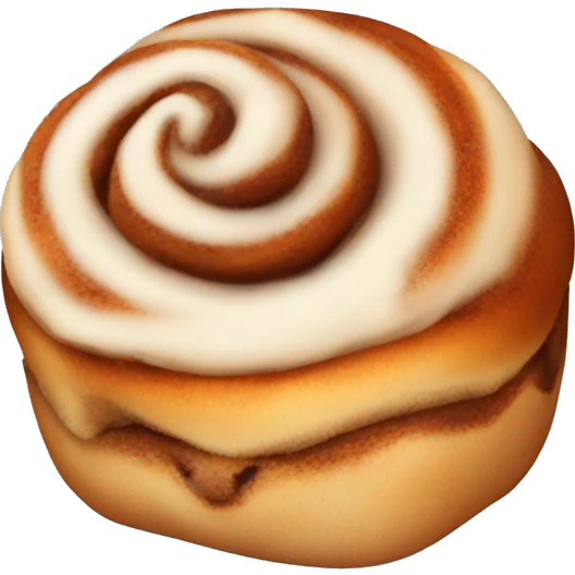 Cinnamon roll emoji