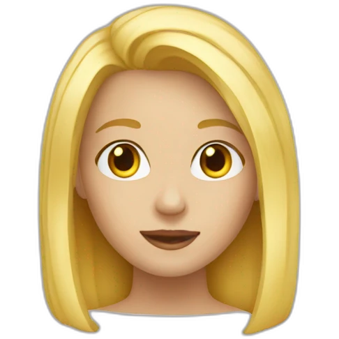 blonde girl tarolog emoji