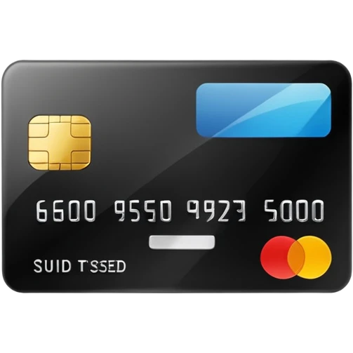 black credit card, no text emoji