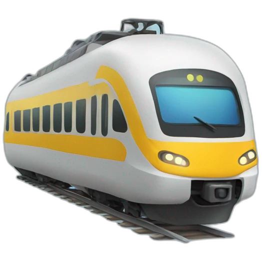 train with wifi emoji