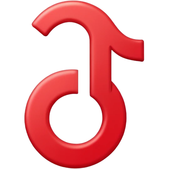 Tiktok logo emoji