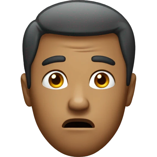incredulity face emoji