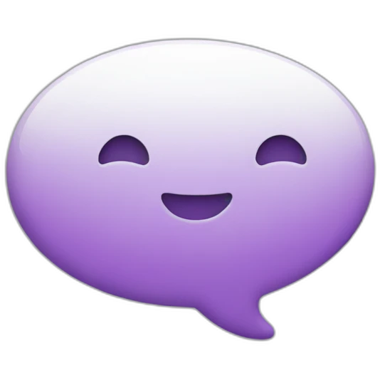 chat bubble emoji