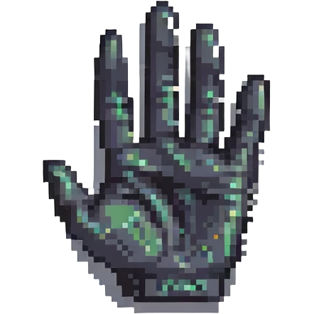 black hand shows class emoji