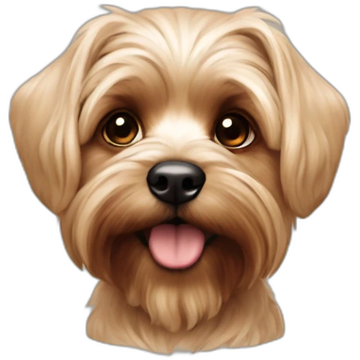 yorkshire 4 meses orejas paradas emoji