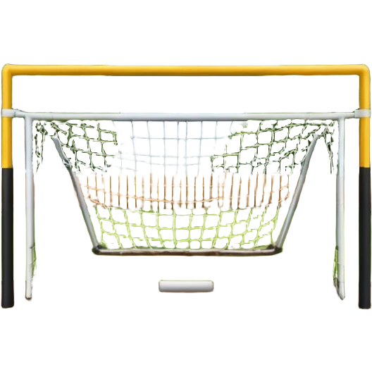 dirt schoolyard with goalposts emoji