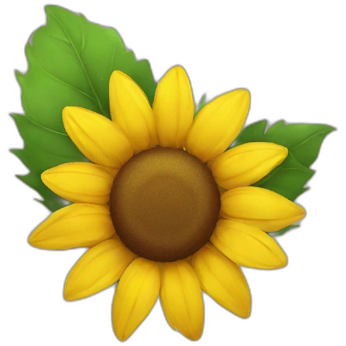 clapping sunflower emoji