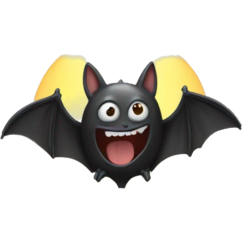bat sun emoji