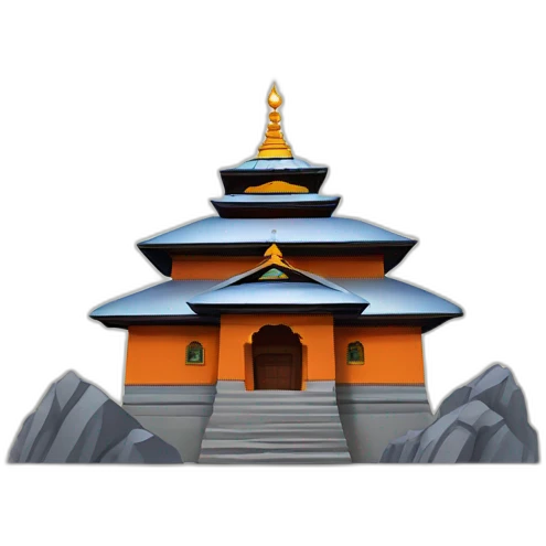 kedarnath temple emoji