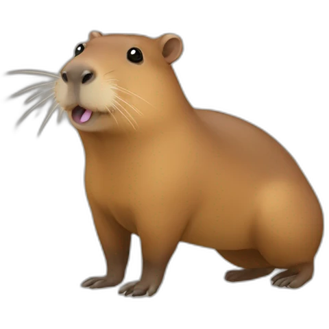 Capybara truste emoji