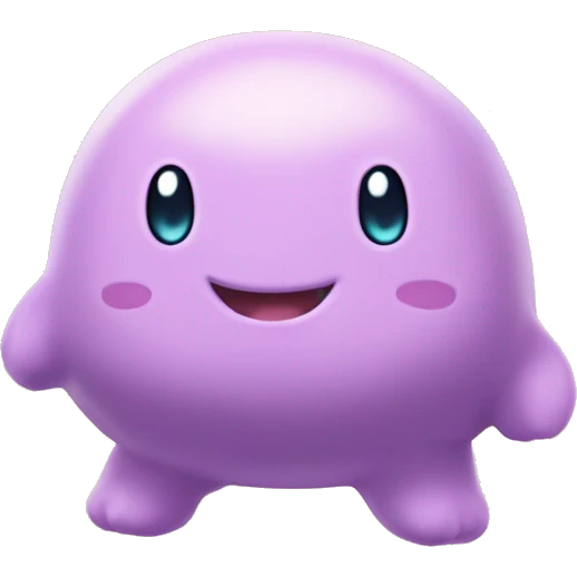 Ditto the pokemon emoji
