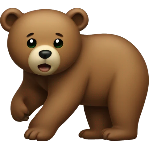 Autnum bear  emoji