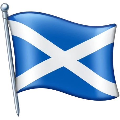 blue scotish pin for map emoji