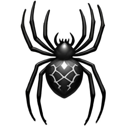 spider web nest emoji