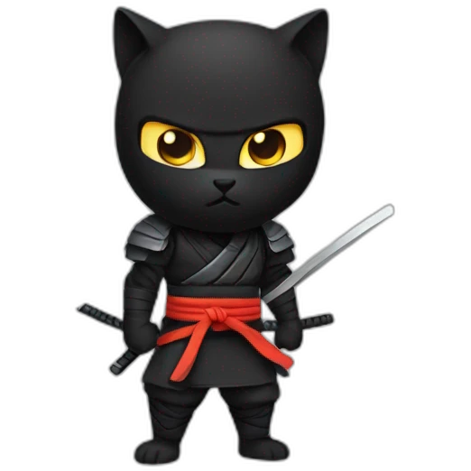 Gato ninja  emoji