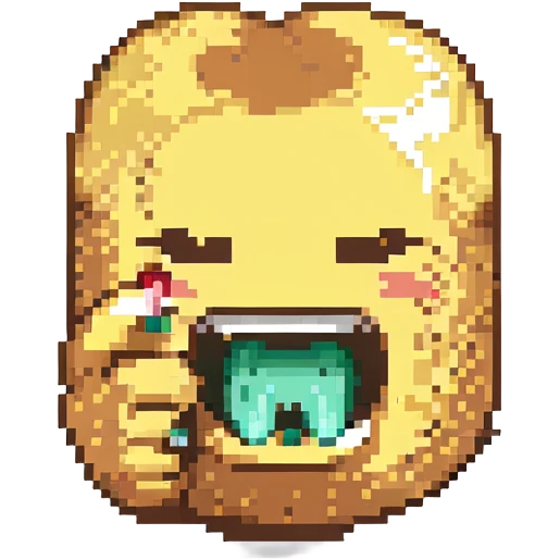 emoji biting index finger emoji