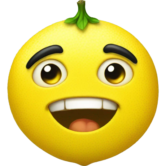 Jealous Lemon emoji