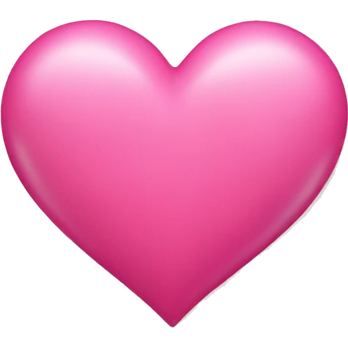pink heart emoji