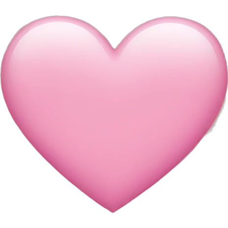 pink heart emoji