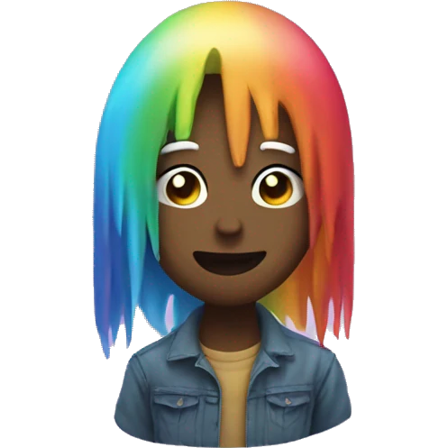 among us sus rainbow  emoji
