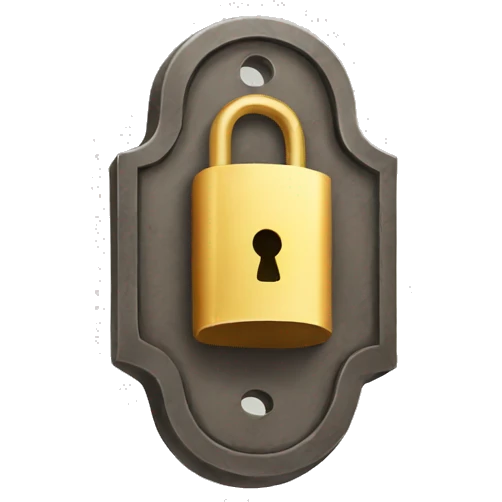 keyhole of lock emoji