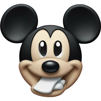 Mickey Mouse emoji