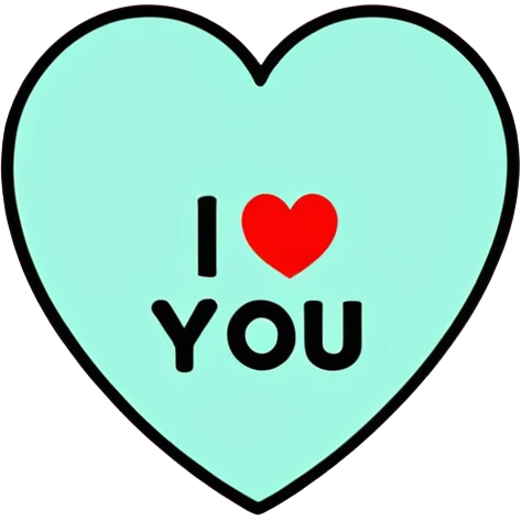 I love you  emoji