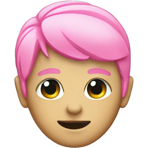 Pink pin emoji